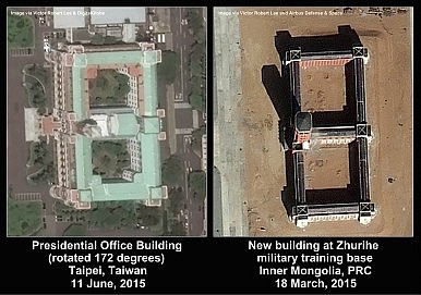 Taipei Presidential Office and Zhurihe mockup 2.3M
