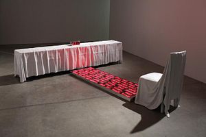 T.V. Santhosh’s Burning Flags