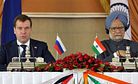 Medvedev Calls on India