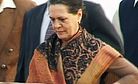 Sonia Gandhi Faces Press
