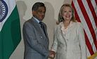 Clinton Covers India Bases