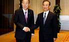 UN Chief Ban Ki-moon Arrives in China