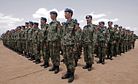 China Embraces Peacekeeping Missions