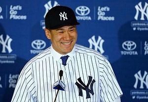 Tanaka Enters Training Camp to Much Fanfare, High Expectations
