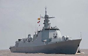China Commissions New Guided-Missile Destroyer