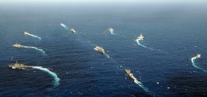 India, Japan, and the US Hold Joint Naval Exercises