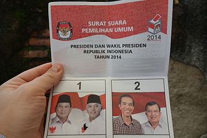 Disputed Indonesian Election a Possible Disaster