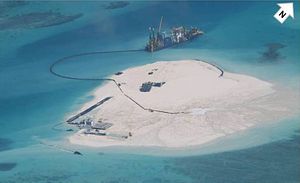 Image result for chinese building new islands