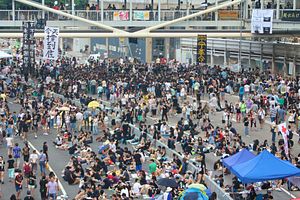 China Claims US Behind Hong Kong Protests