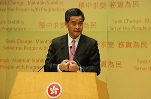 Hong Kong&#8217;s Leader: Universal Suffrage Threatens Business Interests