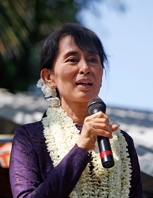 Myanmar’s Opposition Leader Seeks ‘Landslide’ Win in Upcoming Polls