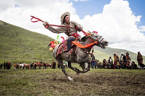 Horse Riding, Tibetan Style