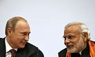 Testing the 'Modi Doctrine': Russia and India in 2015