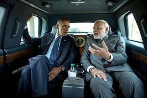 Obama, Modi to Appear on Indian National Radio Together