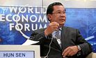 Hun Sen Slams Cambodia’s ‘Foreign Servants’ at World Economic Forum