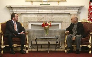 Afghan President Begins US Visit