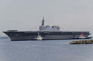 Japan Maritime Self Defense Force to Send Largest Carrier to the South China Sea