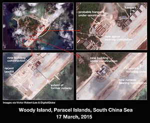 South China Sea: China Is Building on the Paracels As Well