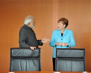In Germany, Modi Pitches &#8216;Make in India&#8217;