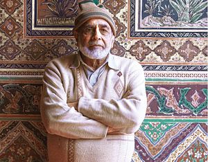Meeting the Master of Fresco Art in Pakistan