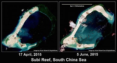 SubiReef side by side 2.6M June 5 2015