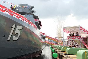 Singapore Launches Two New Warships