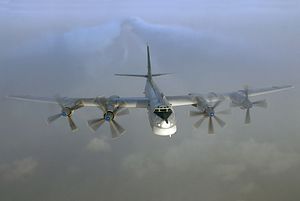 Russian Tu-95 Strategic Bomber Crashes