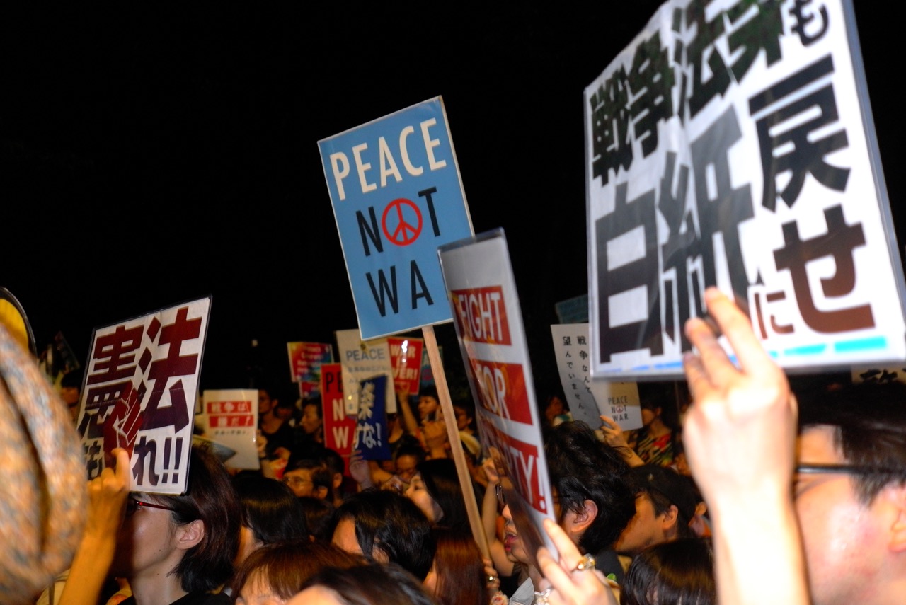 Demonstrating for Peace in Japan – The Diplomat