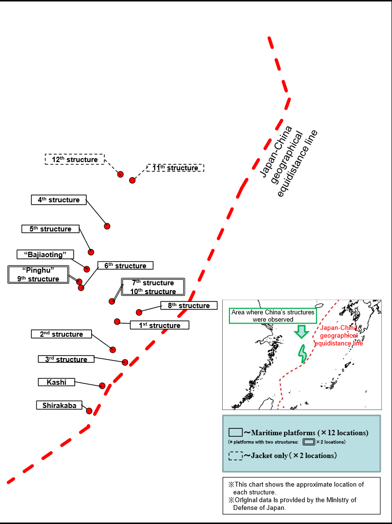 Japan MOFA map