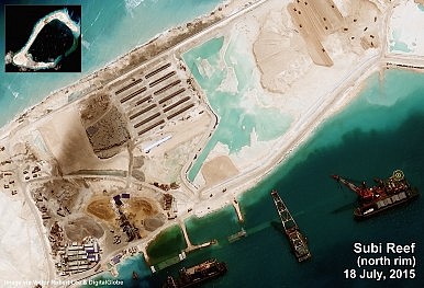 South China Sea: Satellite Imagery Shows Intensive Chinese Building ...