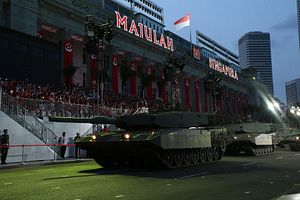 Singapore Celebrates Independence With Large Military Parade