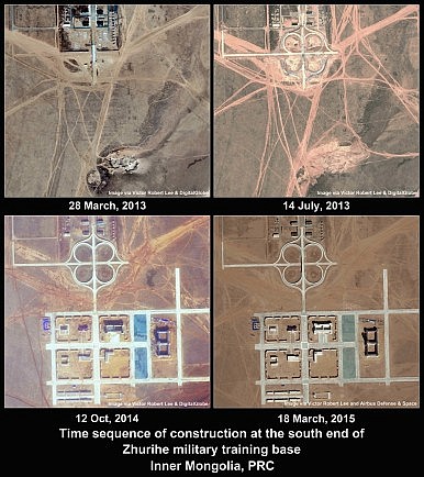 Zhurihe Time sequence of construction 2.3M. 4 in 1