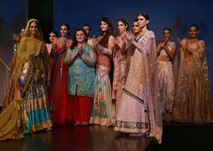 India Meets Pakistan &#8230; At a Fashion Show in New Delhi