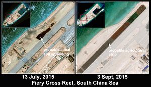 Vietnam Protests as China Lands Civilian Aircraft on Newly Constructed Spratly Airstrip