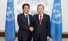Abe Outlines Why Japan Should Join the UN Security Council