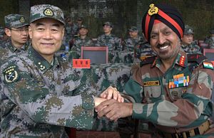 China and India Hold Joint Military Exercise