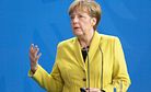 In China, Germany's Merkel Talks Trade, Syria, and South China Sea 
