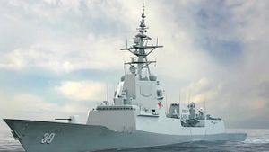 Australia’s Navy Begins Testing Combat Systems on Its First Air Warfare Destroyer