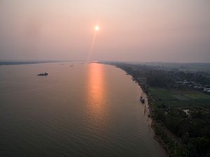 Away from Sea, River Fishing on the Mekong