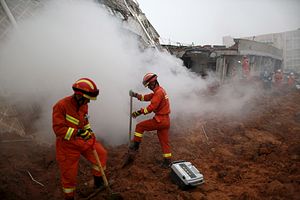 Construction Waste Landslide Buries 85 in Shenzhen
