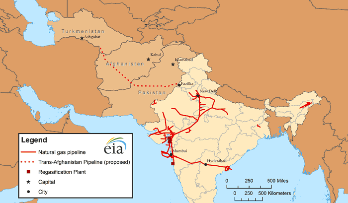 Source: U.S. Energy Information Administration, IHS Edin Representation of international boundaries and names is not necessarily authoritative.