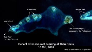 Satellite Imagery Shows Ecocide in the South China Sea