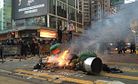 Fires, Gunshots, and Violence Mar Latest Hong Kong Protest