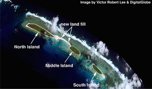 Satellite Imagery: China Expands Land Filling at North Island in the Paracels