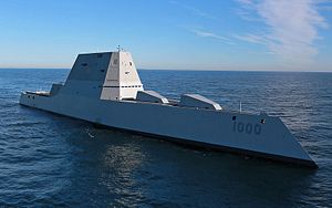 US Navy’s Newest Stealth Warship Breaks Down