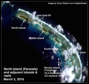 Satellite Imagery: China Expands Land Filling at North Island in the Paracels