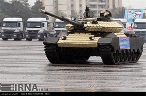Iran Reveals New Main Battle Tank