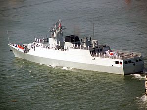 China Launches 3 New Stealth Warships