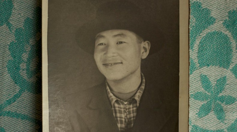 My then-young grandfather Kim Da Gir. Courtesy of Victoria Kim.