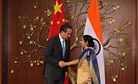 China's Top Diplomat Visits India as East and South China Seas Simmer